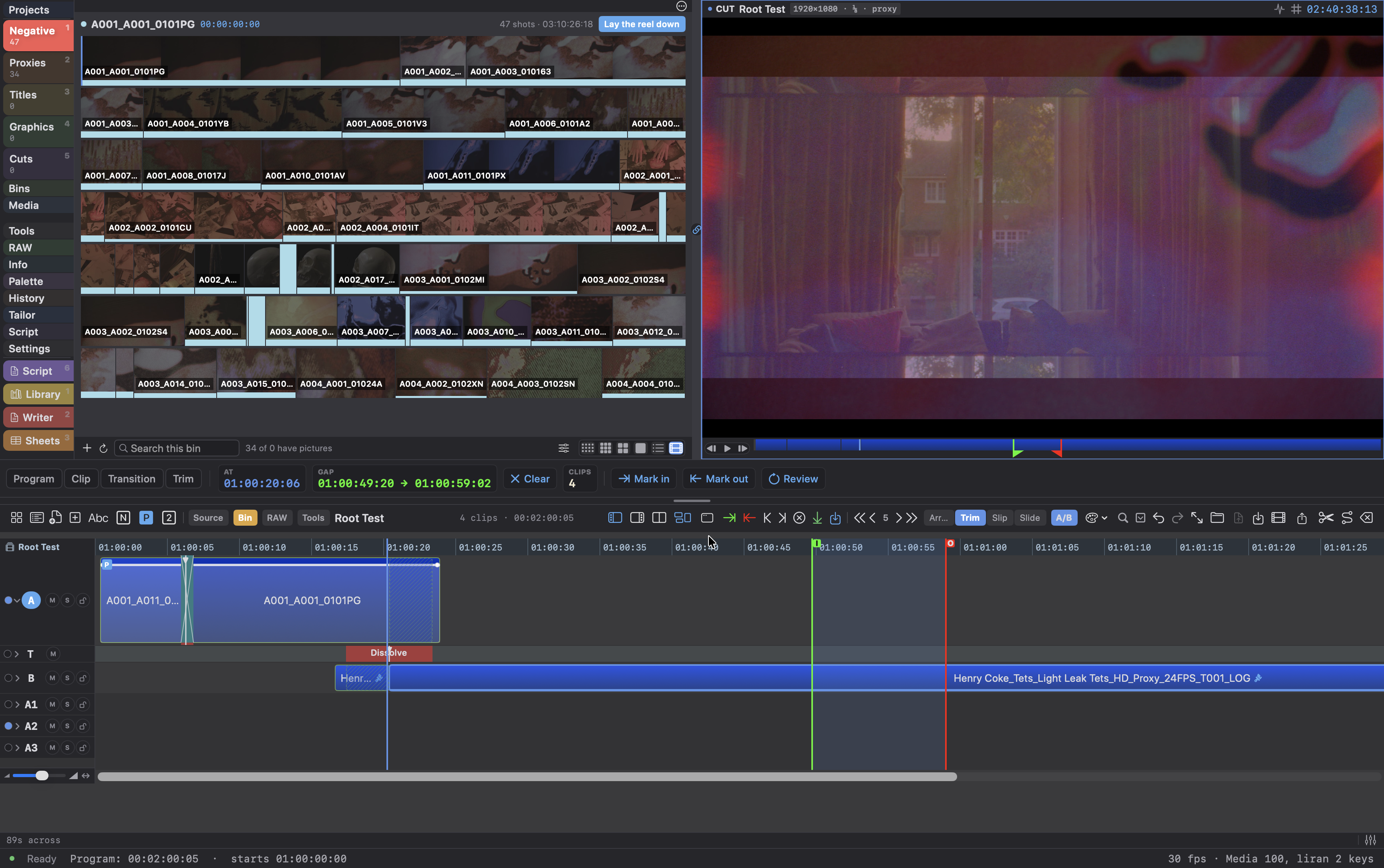 screen shot